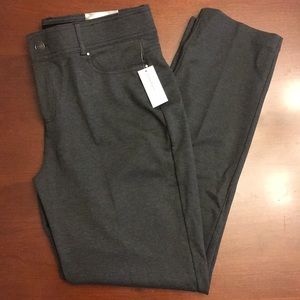 Roz & Ali Classic Fit Slim Dress Pants